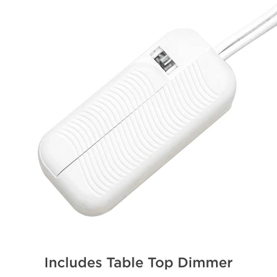 Regency Hill Luca Modern Table Lamps 25 1/2" High Set Of 2 Clear Glass With USB Charging Ports Dimmers White Fabric Drum Shade For Bedroom House Desk 8 Regency Hill Luca Modern Table Lamps 25 1/2" High Set Of 2 Clear Glass With USB Charging Ports Dimmers White Fabric Drum Shade For Bedroom House Desk - Image 6