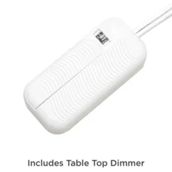 360 Lighting Simon Modern Table Lamps 25 1/2" High Set Of 2 Brushed Nickel With USB Charging Port And Table Top Dimmers White Fabric For Home Desk -Adesso Shop GUEST 8b0468f4 1ce9 4e33 b8bb 2d72cd996834