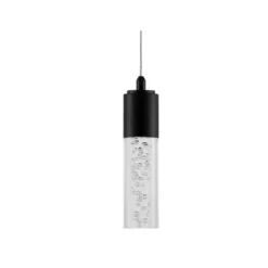 4.75" LED 1-Light Bolha Bubble Acrylic/Iron Minimalist Pendant Black - JONATHAN Y -Adesso Shop GUEST 8f854eaf 24cc 4ea2 bc33 b4e781bcc332