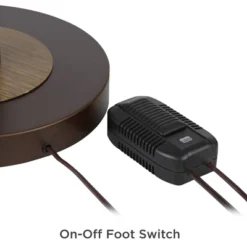 Franklin Iron Works Astoria Rustic Farmhouse Floor Lamp 71" Tall Bronze Faux Wood 3 Light Tree Tea Alabaster Glass For Living Room Bedroom Office Home -Adesso Shop GUEST 91f456ca 46e1 44dc 8e27 4161772620cd