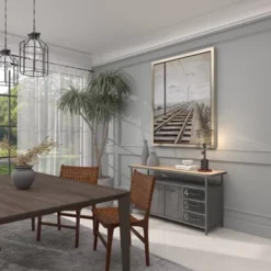 10" X 21" Industrial Accent Lamp With Iron Wire Cage Shade Red/Black - Olivia & May -Adesso Shop GUEST 92a4b735 448c 4df8 a3c9 3099cae0294d