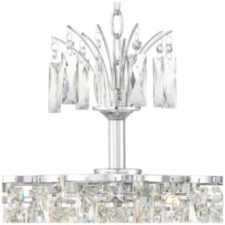 Vienna Full Spectrum Villette Chrome Chandelier 27 1/2" Wide Modern Cascade Crystal 6-Light LED Fixture For Dining Room Foyer Kitchen Island Entryway 13 Vienna Full Spectrum Villette Chrome Chandelier 27 1/2" Wide Modern Cascade Crystal 6-Light LED Fixture For Dining Room Foyer Kitchen Island Entryway -Adesso Shop GUEST 9660706a 2e58 4820 81c3 f4129c7a7818