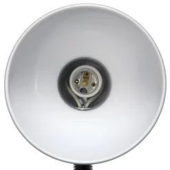 14.25" Traditional Fundamental Metal Desk Task Lamp And Bowl Shaped Shade With Flexi Gooseneck Black - Creekwood Home 18 14.25" Traditional Fundamental Metal Desk Task Lamp And Bowl Shaped Shade With Flexi Gooseneck Black - Creekwood Home -Adesso Shop GUEST 9778b01a 49d9 4035 8c06 0696dd8f2a3c