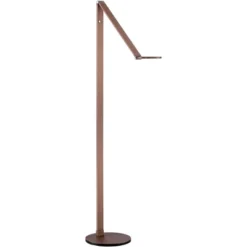 Possini Euro Design Magnum Modern Task Floor Lamp 61" Tall French Bronze Brown Metal LED Adjustable For Living Room Reading Bedroom Office House Home -Adesso Shop GUEST 9a6b47e7 c08c 48ae 9631 c13173c3325f