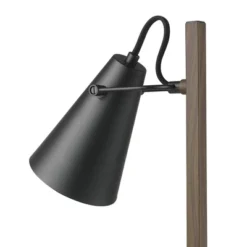 18" Nash Table Lamp With Faux Wood Arm Matte Black - Globe Electric 17 18" Nash Table Lamp With Faux Wood Arm Matte Black - Globe Electric -Adesso Shop GUEST 9b929bdb 087c 4137 b9e9 e34fc4fec910