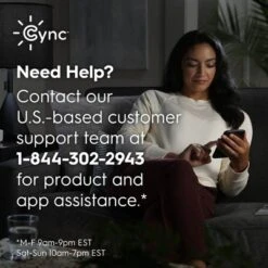 GE Cync Dynamic Effect 5pk Novelty Tile Lights -Adesso Shop GUEST 9ecd86d7 e480 4855 8800 5fa6a4fba39b