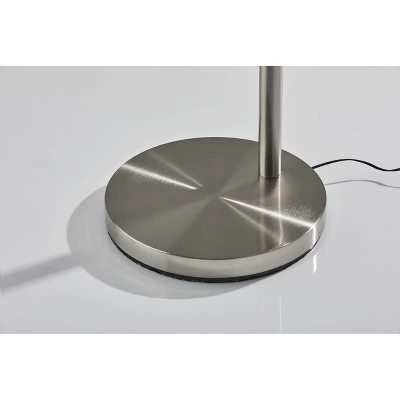 Zodiac Arc Lamp (Includes LED Light Bulb) Silver - Adesso 5 Zodiac Arc Lamp (Includes LED Light Bulb) Silver - Adesso - Image 3
