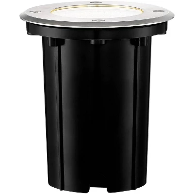 John Timberland Lincoln 5 1/2" High Black LED In-Ground Lights Set Of 2 4 John Timberland Lincoln 5 1/2" High Black LED In-Ground Lights Set Of 2 - Image 2