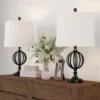 Table Lamps- Set Of 2 Openwork Iron Orb (Includes LED Light Bulb) -Adesso Shop GUEST a038607f 3f4e 487e ae01 6c0461e6f411