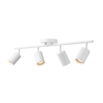 Pratt 4-Light Matte White Track Lighting - Globe Electric 4 Pratt 4-Light Matte White Track Lighting - Globe Electric - Image 2