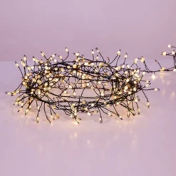Kurt Adler 9.8-Foot 300-Light Warm White LED Fairy Light Cluster Garland -Adesso Shop GUEST a33da1dc 104c 49e5 92bf f9174f15fe6e
