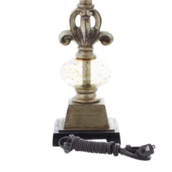 Polystone Buffet Lamp With Tapered Shade Gold - Olivia & May -Adesso Shop GUEST a58649ea 8527 44b0 85bc 6eceb647628b