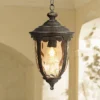 John Timberland Bellagio Rustic Outdoor Hanging Light Bronze 18" Champagne Hammered Glass Damp Rated For Post Exterior Barn Deck House Porch Patio -Adesso Shop GUEST a6c9f2d8 b526 4da7 b1a7 75f32b33c61c