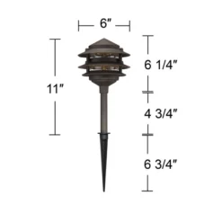 John Timberland Pagoda 12-Piece Complete Outdoor LED Landscape Lighting Set -Adesso Shop GUEST a6cde0b3 9e98 4036 a2f4 f182c7ad76a1