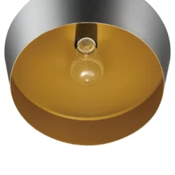 Novogratz X Globe Amara 1-Light Pendant Lighting With Matte Black Shade - Globe Electric -Adesso Shop GUEST a9c694ba 8672 4ab3 9726 042c6ae44d37