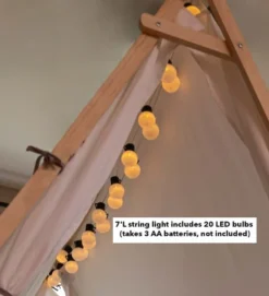 HearthSong 7'L LED Outdoor-Rated String Lights With 20 Bulbs, For Use With Indoor Or Outdoor Playspaces And Tents 8 HearthSong 7'L LED Outdoor-Rated String Lights With 20 Bulbs, For Use With Indoor Or Outdoor Playspaces And Tents -Adesso Shop GUEST aad5517d e580 4037 bdb8 ccb555d88b8a