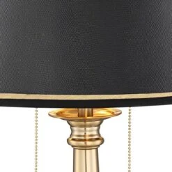 Barnes And Ivy Georgetown Traditional Desk Lamp 28 1/2" Tall Warm Brass With USB Charging Port Black Shade For Bedroom Living Room Bedside Office Kids 11 Barnes And Ivy Georgetown Traditional Desk Lamp 28 1/2" Tall Warm Brass With USB Charging Port Black Shade For Bedroom Living Room Bedside Office Kids -Adesso Shop GUEST aafda46a 7a15 40fb b696 60c4138cab57