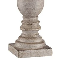 Regency Hill Regency Traditional Table Lamps 26 1/2" High Set Of 2 Beige Washed Fabric Tapered Drum Shade For Bedroom Living Room Bedside Nightstand -Adesso Shop GUEST abde8bc7 794f 4a2f a6b5 8f07ac4c944e