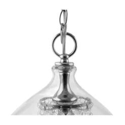 11.75" Faceted Crystal Glass Hanging Pendant - River Of Goods -Adesso Shop GUEST af424e62 e3be 425e 87f1 51b6bfb84f58