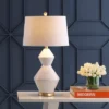 29" Ceramic Alba Geometric Table Lamp (Includes Energy Efficient Light Bulb) - JONATHAN Y 1 29" Ceramic Alba Geometric Table Lamp (Includes Energy Efficient Light Bulb) - JONATHAN Y -Adesso Shop GUEST af575301 e931 47a6 9f6f 8d2f42f27ad1
