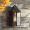 John Timberland Sunderland Rustic Mission Outdoor Wall Light Fixture Black Gold 15" Clear Glass For Post Exterior Barn Deck House Porch Yard Patio -Adesso Shop GUEST af6cd9cd f6a6 4630 ab4a 34bf16367915
