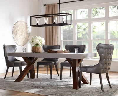 Franklin Iron Works Cove Point Oil Rubbed Bronze Linear Pendant Chandelier 34 1/2" Wide Rustic Clear Glass 4-Light Fixture For Dining Room Kitchen 7 Franklin Iron Works Cove Point Oil Rubbed Bronze Linear Pendant Chandelier 34 1/2" Wide Rustic Clear Glass 4-Light Fixture For Dining Room Kitchen - Image 5