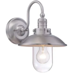 Minka Lavery Minka Downtown Edison 13" High Aluminum Outdoor Wall Light