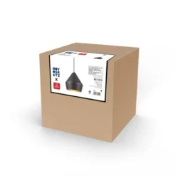 Novogratz X Globe Amara 1-Light Pendant Lighting With Matte Black Shade - Globe Electric -Adesso Shop GUEST b1d90ae2 8d1c 4b87 828c 345b0c12ace5