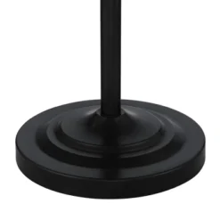 360 Lighting Carter Rustic Farmhouse 3 Piece Table Floor Lamp Set Black Metal Cream Fabric Tapered Drum Shade For Living Room Bedroom Office House -Adesso Shop GUEST b390fed4 31a6 481d b0d1 859274bb9bbc