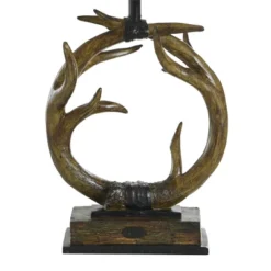 Dalton Brown Antler Table Lamp With Beige Hardback Fabric Shade - StyleCraft -Adesso Shop GUEST b3964e12 8d62 432e 8305 2ef2b74eb948