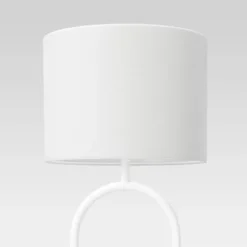 Ring Base Floor Lamp White (Includes LED Light Bulb) - Threshold™ -Adesso Shop GUEST b5370ec0 46ea 4afe b39e 7e1133de6489