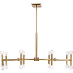 Possini Euro Design Marya Satin Brass Chandelier 37" Wide Modern 24-Light Fixture For Dining Room House Foyer Kitchen Island Entryway Bedroom Home 12 Possini Euro Design Marya Satin Brass Chandelier 37" Wide Modern 24-Light Fixture For Dining Room House Foyer Kitchen Island Entryway Bedroom Home -Adesso Shop GUEST b5a902d5 12bd 4e8a aa7c 836643f0113c