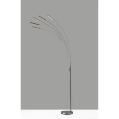 Zodiac Arc Lamp (Includes LED Light Bulb) Silver - Adesso 9 Zodiac Arc Lamp (Includes LED Light Bulb) Silver - Adesso -Adesso Shop GUEST b653dfa1 2850 4e48 bb68 65198b9fa95c
