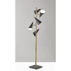 71.5" Owen Tree Lamp Black - Adesso -Adesso Shop GUEST b720709c 87eb 40b9 a7ac 0eab9859417f