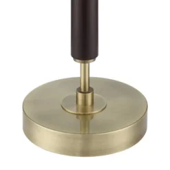 Possini Euro Design Possini Euro® Wyndham Desk Lamp With Glass Shade And Dual USB Ports -Adesso Shop GUEST b8ec9895 3267 41e8 8cae 4920fa5cd296