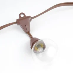 Novelty Lights Globe Outdoor String Lights With 25 Suspended Sockets Suspended Brown Wire 25 Feet 15 Novelty Lights Globe Outdoor String Lights With 25 Suspended Sockets Suspended Brown Wire 25 Feet -Adesso Shop GUEST ba9e37d4 066e 44d3 acb8 1d311a358959