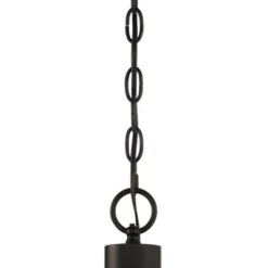 Stiffel Black Wood Wagon Wheel Chandelier 29 1/2" Wide Industrial Clear Outer Frosted Inner Glass 8-Light For Dining Room House -Adesso Shop GUEST bbb73a81 1ffc 43ee 9f88 b3850d186d87