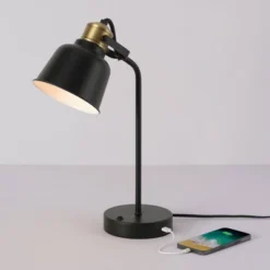 18" Dakota Table Lamp Matte Black - Globe Electric 11 18" Dakota Table Lamp Matte Black - Globe Electric -Adesso Shop GUEST bc2ee9ad 2648 41ee aca1 fbcae833ff4c