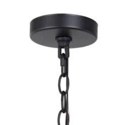 Square Glass/Metal Outdoor Pendant Lamp Black - LNC -Adesso Shop GUEST be04759a e758 4504 afc0 3ede041eeea5