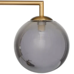 19" X 6" Metal Orb Desk Lamp With Marble Base Silver - Olivia & May -Adesso Shop GUEST c0490158 2a80 4994 b6ba 234ae2c174f8