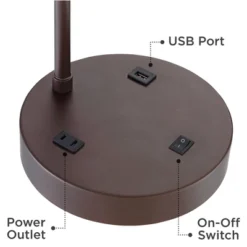 360 Lighting Colby Bronze USB Desk Lamps Set Of 2 With Smart Socket 13 360 Lighting Colby Bronze USB Desk Lamps Set Of 2 With Smart Socket -Adesso Shop GUEST c16c32ff dd54 47b4 b75c 4d88f43ab176