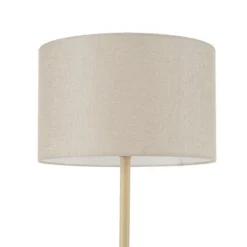 62" Cove Light Faux Wood Floor Lamp With Jute Shade - Globe Electric -Adesso Shop GUEST c3a2843c 9781 4f3e b370 8cfe4da83f7f