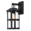 Glass Outdoor Wall Light Black - Wellfor 2 Glass Outdoor Wall Light Black - Wellfor -Adesso Shop GUEST c41cb081 dc3a 4cd4 8099 63e059000ace