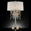 32.5" Antique Metal Table Lamp With Crystals (Includes CFL Light Bulb) Gold - Ore International -Adesso Shop GUEST c5d8a305 6536 4932 afe8 aee475e78a96