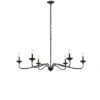 72.5" Brighton Chandelier Matte Black 1 72.5" Brighton Chandelier Matte Black -Adesso Shop GUEST c6c73881 f9fd 403d 81b9 b79b4a574a96