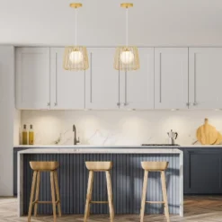 9.87" Lucas Caged Globe Shade Pendant Light - River Of Goods -Adesso Shop GUEST c730f496 19a2 400d 8900 27f912017b70