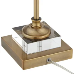 Regency Hill Julia 29 1/2" Tall Skinny Buffet Traditional End Table Lamps Set Of 2 Gold Clear Crystal Metal Living Room Bedroom Bedside White Shade -Adesso Shop GUEST c8f0f63f edae 4255 afa3 7b349e6ad4f8
