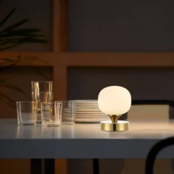 6.13" Owen Modern Minimalist Iron Rechargeable Integrated LED Table Lamp - JONATHAN Y -Adesso Shop GUEST c907c02d 5463 4cac b9a6 f10ac845cd5f