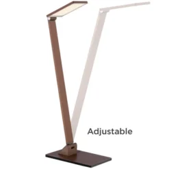 Possini Euro Design Bentley Modern Desk Lamp 21" High French Bronze Aluminum Metal LED Touch On Off Adjustable Head For Bedroom Living Room Office -Adesso Shop GUEST c97b1947 2077 4459 8a6c baaf8750452a