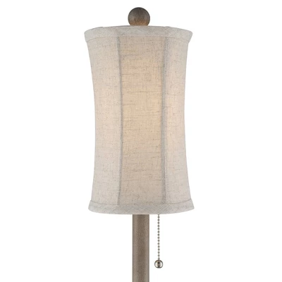 Regency Hill Traditional Buffet Table Lamps 28" Tall Set Of 2 Natural Candlestick Cream Bell Shade For Dining Room 4 Regency Hill Traditional Buffet Table Lamps 28" Tall Set Of 2 Natural Candlestick Cream Bell Shade For Dining Room - Image 2